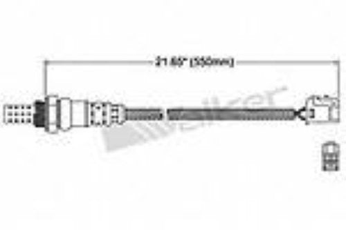 2ZZGE 1.8L SÓLO motor delantero Pre Walker Products 250-24796 Sensor de oxígeno 