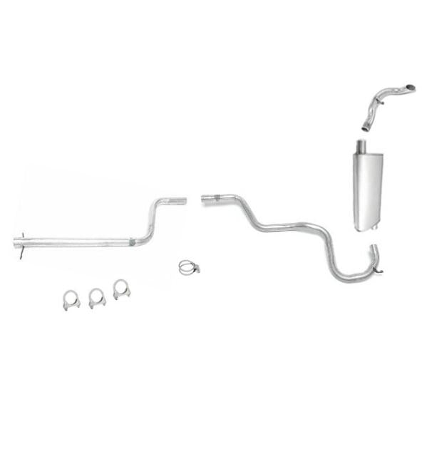 87-91 FWD Bonneville 3.8L New Walker Exhaust Pipe System Mufflers