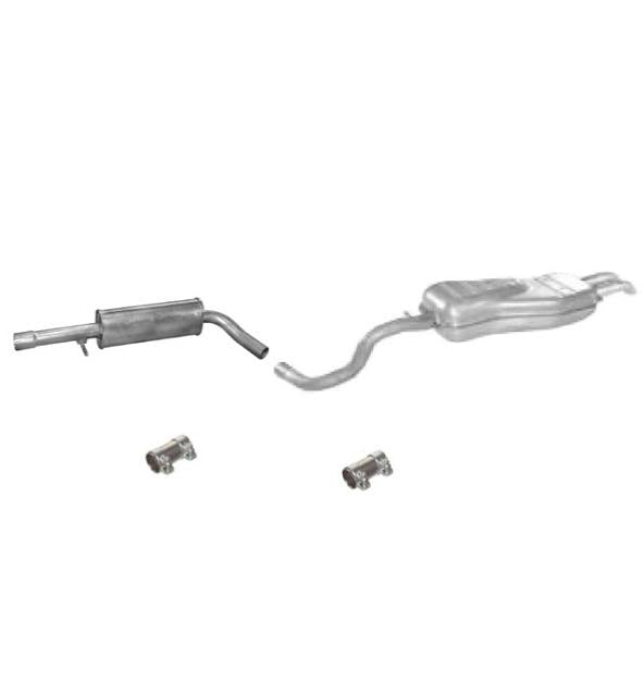 2002-2003 Jetta GLS 1.8L Turbo AWP Engine Code Exhaust Muffler Tail Pipe System