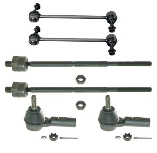 2005-2010 Ford Mustang Inner and Outer Tie Rod Ends Stabilizer Sway Bar Links