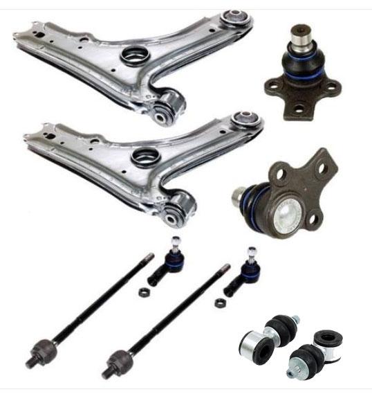 Control Arm Ball Joint Tie Rods Stabilizer Link 93-99 Jetta Golf Cabrio TRW Rack