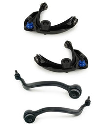 Kit de 4 piezas de brazo de control superior e inferior delantero y rótula para Mazda 6 2003-2007