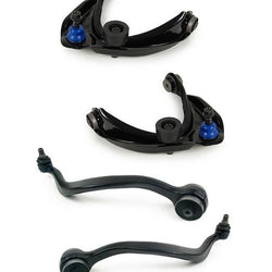 Front Upper & Lower Control Arm and Ball Joint 4Pc Kit for Mazda 6 2003-2007