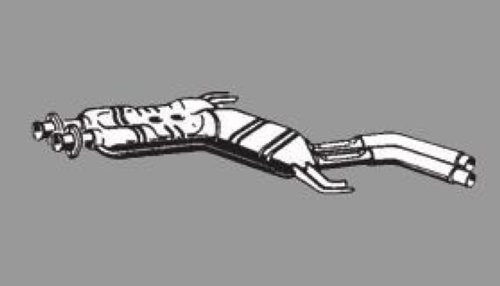 1985-1988 BMW 535i 535is 635csi Silenciador trasero OEM NUEVO