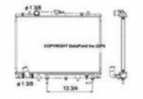Radiador Montero Sport OSC 2278 