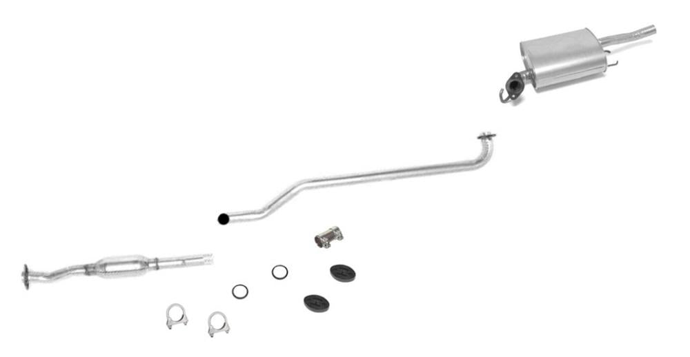 Juntas de sistema de tubería de escape y abrazaderas para Toyota Corolla 1.6L 1.8L Prizm 95-97 - Photo 1