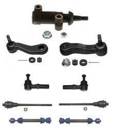 Silverado Hummer Yukon Inn Varillas de amarre exteriores Brazo Pitman tensor 4WD 9Pc 2 Brazo Pitman