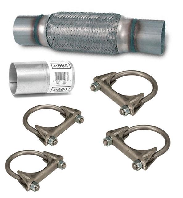 1992-1995 Ford Van E150 5.0L Tubo flexible detrás del convertidor Base de rueda de 138 pulgadas