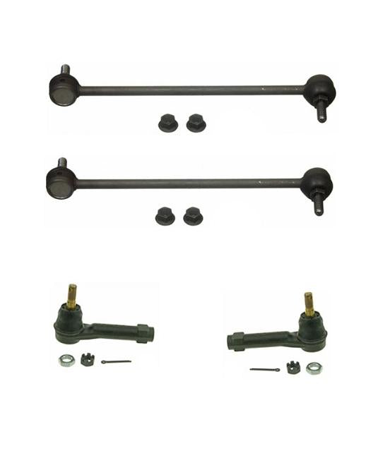 Fits for 2005-2007  Chrysler TOWN & COUNTRY Front Tie Rods & Sway Bars Links