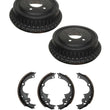 1992-2003 Chevrolet S10 Jimmy SUV Blazer (2) Tambores y zapatas de freno trasero