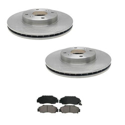 1998-1999 Acura 3.0 CL (2) Rotores de freno y pastillas delanteras de cerámica