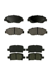 For 2003 2004 2005 2006 2007 2008 Honda Pilot Front & Rear Ceramic Brake Pads
