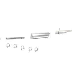 88-95 F250 5.8L Over 8500LB Single Outlet Conversion Muffler Exhaust Pipe System