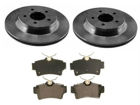 1998-2004 Ford Mustang Cobra Rear Brake Rotors & Pads