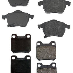 Saab 9-3 900 Saturn L100 L200 L300 LW200 Front & Rear Ceramic Disc Brake Pad Set