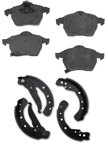 Fits Saturn L100 2001-2002 Front Ceramic Disc Brake Pads and Rear Shoe Set