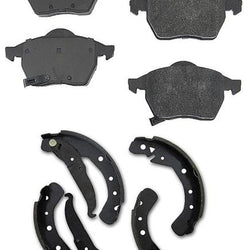 Saturn L100 L200 L300 LW200 Front Ceramic Disc Brake Pads and Rear Shoe Set