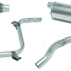 87-90 LeBaron 2.5L 2 puertas y sistema de tubo de escape silenciador convertible marca Walker