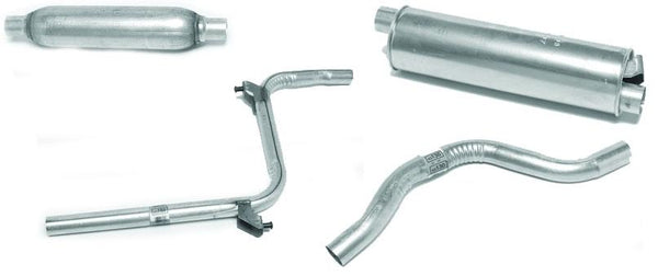 87-90 LeBaron 2.5L 2 puertas y sistema de tubo de escape silenciador convertible marca Walker