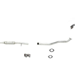 Sistema de escape con silenciador medio y trasero 78213 28686 2375 para KIA Rio 2001-2004