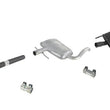 1997-1998 Jetta TDi 1.9L Auto Brand Muffler Exhaust Pipe System