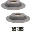 Fits Saab 900 88-93 & Saab 9000 86-98 Rear Brake Rotors & Brake Pads