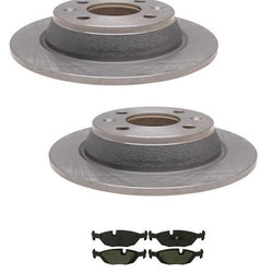 Fits Saab 900 88-93 & Saab 9000 86-98 Rear Brake Rotors & Brake Pads
