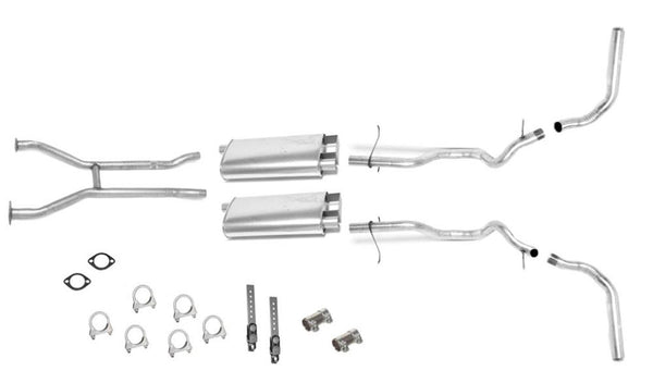 Fits 1982-1989 Lincoln Town Car 5.0L DUAL Muffler Exhaust System