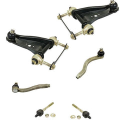 86-1990 Acura Legend Set of Front Upper Control Arms & Inner and Outer Tie Rods