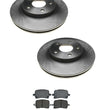 Fits For Pontiac G5 07-09 2.2L Front Disc Rotors & Ceramic Brake Pads