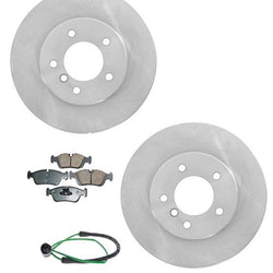 01-05 325Xi BMW Front Brake Rotors & Pads & Sensors 140778451 34173 MD781