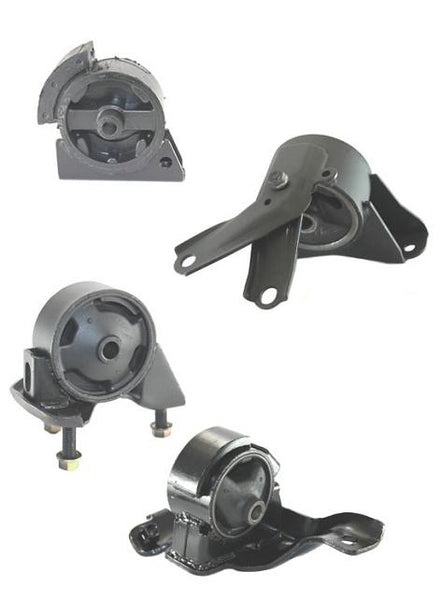 Kit de 4 soportes para motor y transmisión automática para Toyota Corolla 1.8L 1993-1997