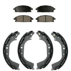 Ceramic Front Pads & Rr Brake Shoes 2pc Kit For Nissan Pathfinder 96-04