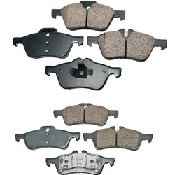 Mini Cooper Front & Rear Brake Pads Semi Metallic MD939 MD1060