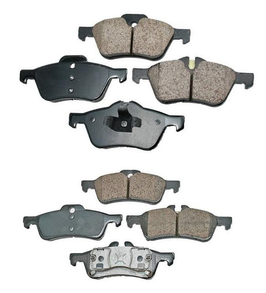 Mini Cooper Front & Rear Brake Pads Semi Metallic MD939 MD1060