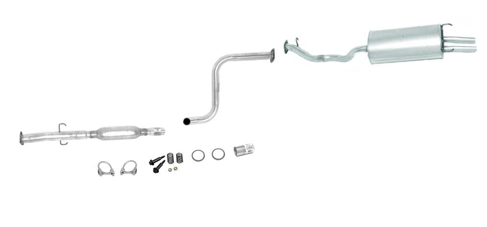 Fits For 1992 1993 Fits Honda Accord EX SE Muffler Resonator Exhaust System - Photo 1