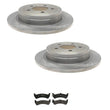 Explorer Sport 2Dr Sport Trac 2 Rr Brake Rotors & Ceramic Pads (2) 54114 CD667