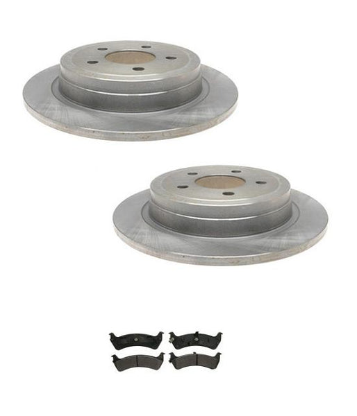 Explorer Sport 2Dr Sport Trac 2 Rr Brake Rotors & Ceramic Pads (2) 54114 CD667