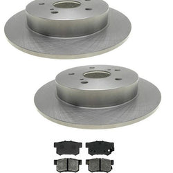 Fits For 2007-2013 Suzuki SX4 SX 4 Rear Brake Rotors & Ceramic Pads