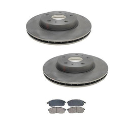 Fits 2007-2012 Suzuki SX4 SX 4 Front Brake Rotors & Front Ceramic Pads