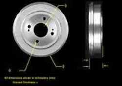 Qualis 3569 (2) Montaje del tambor de freno TRASERO a continuación 