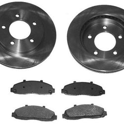 2000-2004 Volvo S40 V40 Front Brake Rotor Pads Kit Rotors 34210 MD837