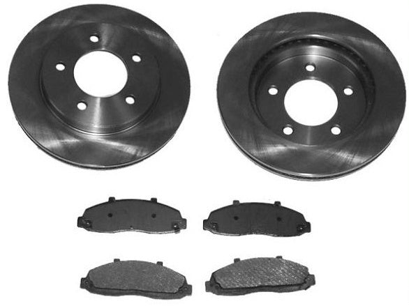 2000-2004 Volvo S40 V40 Front Brake Rotor Pads Kit Rotors 34210 MD837