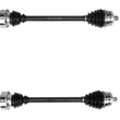 A4 Quattro 1.8L Trans manual 170083653 170083649 D/SP/S Eje CV Ejes completos