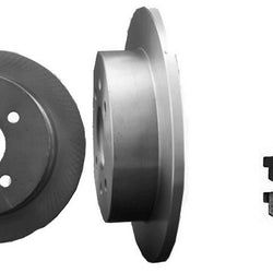 1992-1996 Honda Prelude Rr (2) Rotores de freno y pastillas de cerámica 31070 CD365