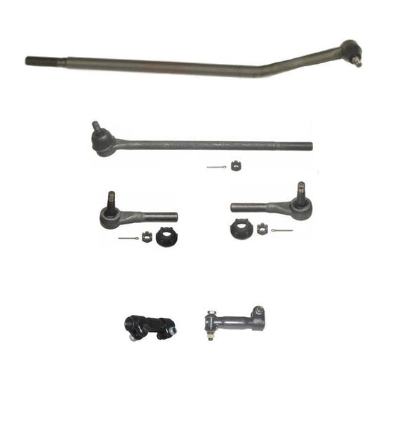 Bronco II 6Pc Outer Tie Rods Drag Links Sleeves