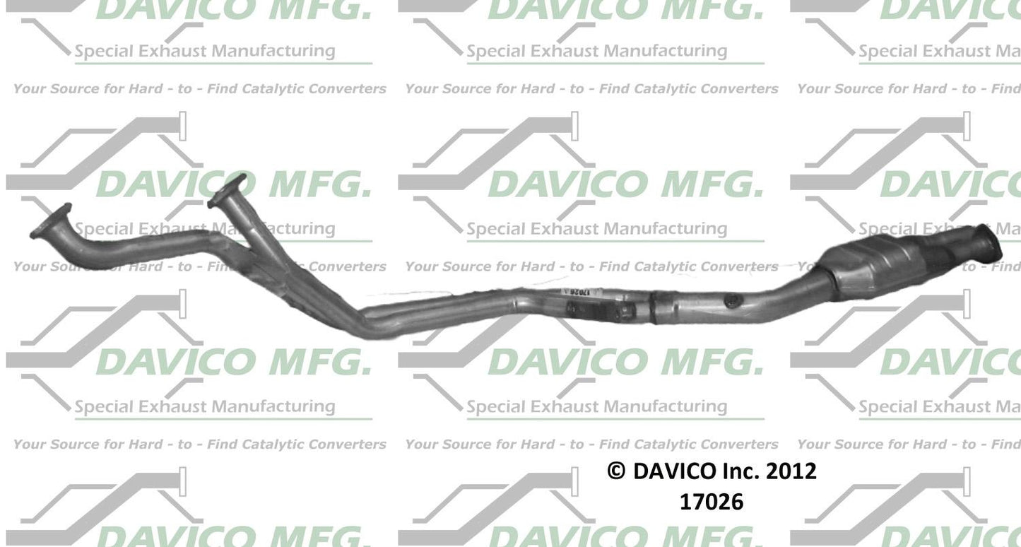 Catalytic Converter Fits 1985-1988 BMW 735i 3.5L Direct Fit with Gaskets