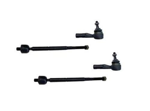 Inner & Outer Tie Rods 4Pc Kit Chevrolet Cobalt Pontiac G5 Saturn Ion