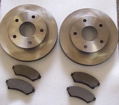 Mercedes 300SD 500SEL Kit Pastillas De Freno Rotores Rr