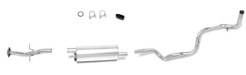 86-89 Ranger 2.0L 2.3L 108W/B Sistema de escape con silenciador Walker 43173 18130 45841